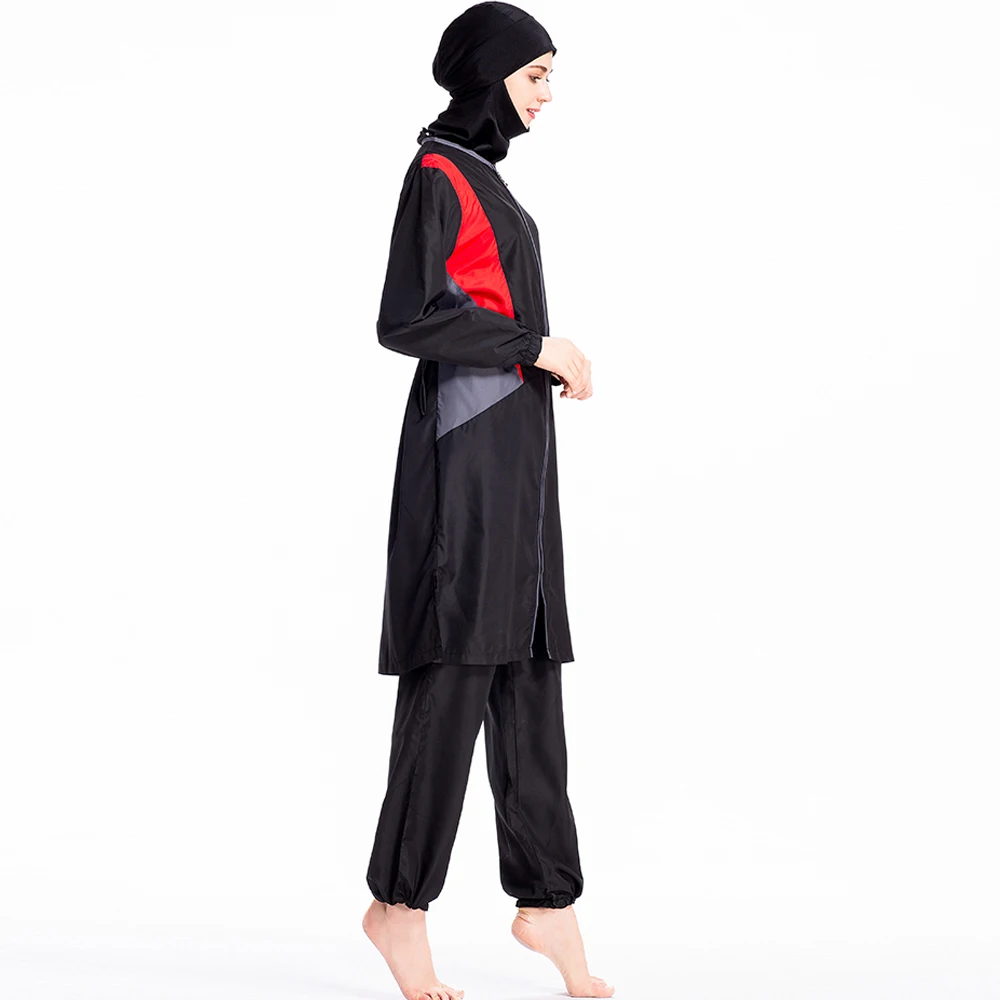 YONGSEN скромность Burkinis купальник для мусульманок хиджаб с полным покрытием