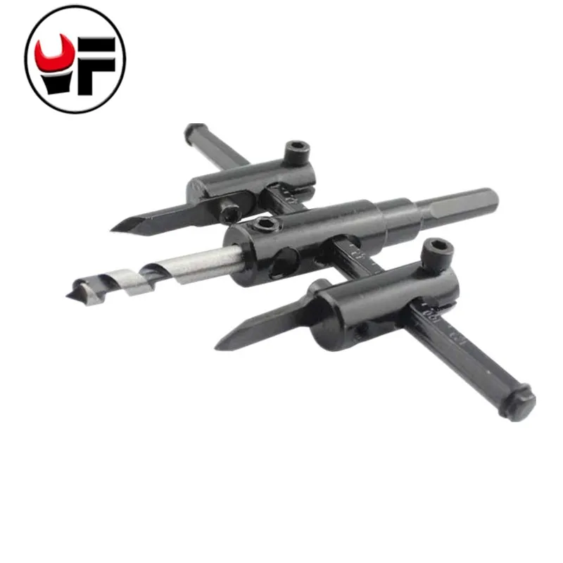 YOFE Adjustable Wood Drywall Circle Hole Drill Cutter Bit Saw Use 30mm