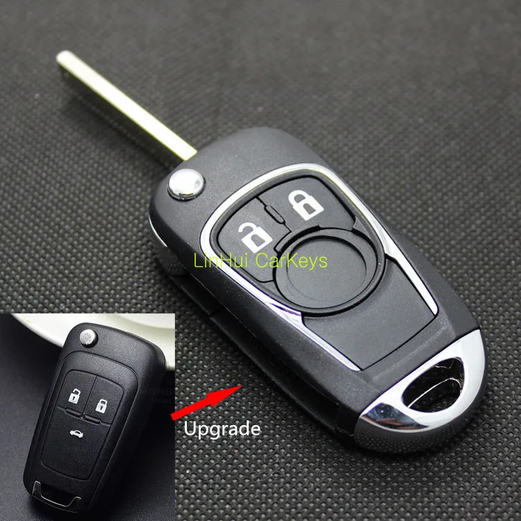 PINECONE for BUICK Car Keys Shell 2&3 Buttons Smart Key Case Uncut