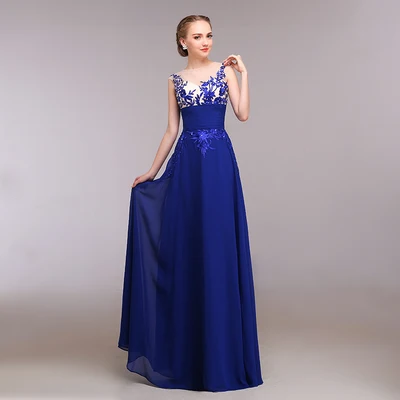 

vestido madrinha 2019 new Aline lace Cap sleeves royal blue bridesmaid dress long plus size cheap bridesmaid dresses under 50