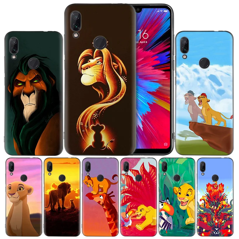 

Lion King Silicone Case Cover for Xiaomi Redmi Note 7 7A 7S K20 Y3 6 6A S2 GO 5X 6X Mi A1 A2 8 9T Play Lite Pro Poco F1