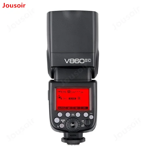  Godox Ving V860II-C 2.4G E-TTL Li-on Battery Flash Speedlite Camera CD15