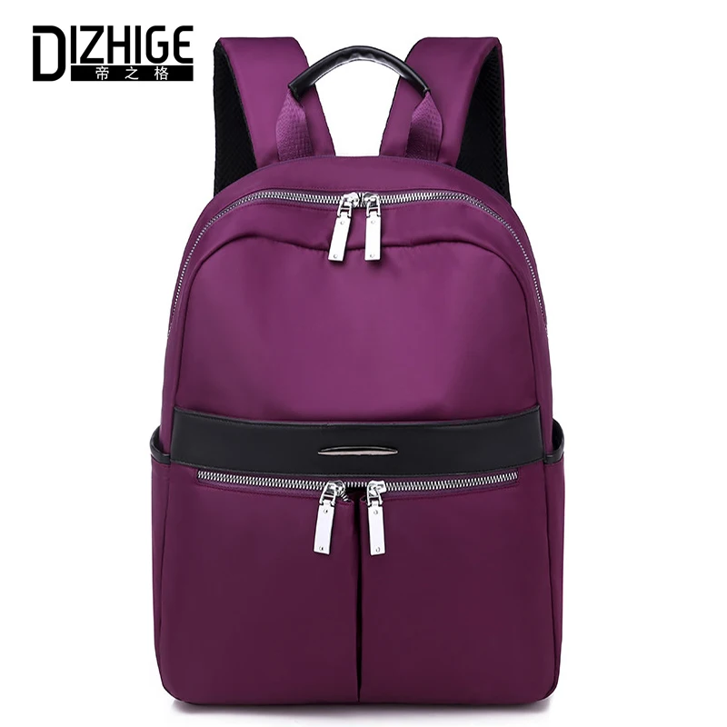 

DIZHIGE Brand Fashion Large Capacity Women Backpack High Quality School Bags For Women Multi-pocket Waterproof Oxford Travel Bag