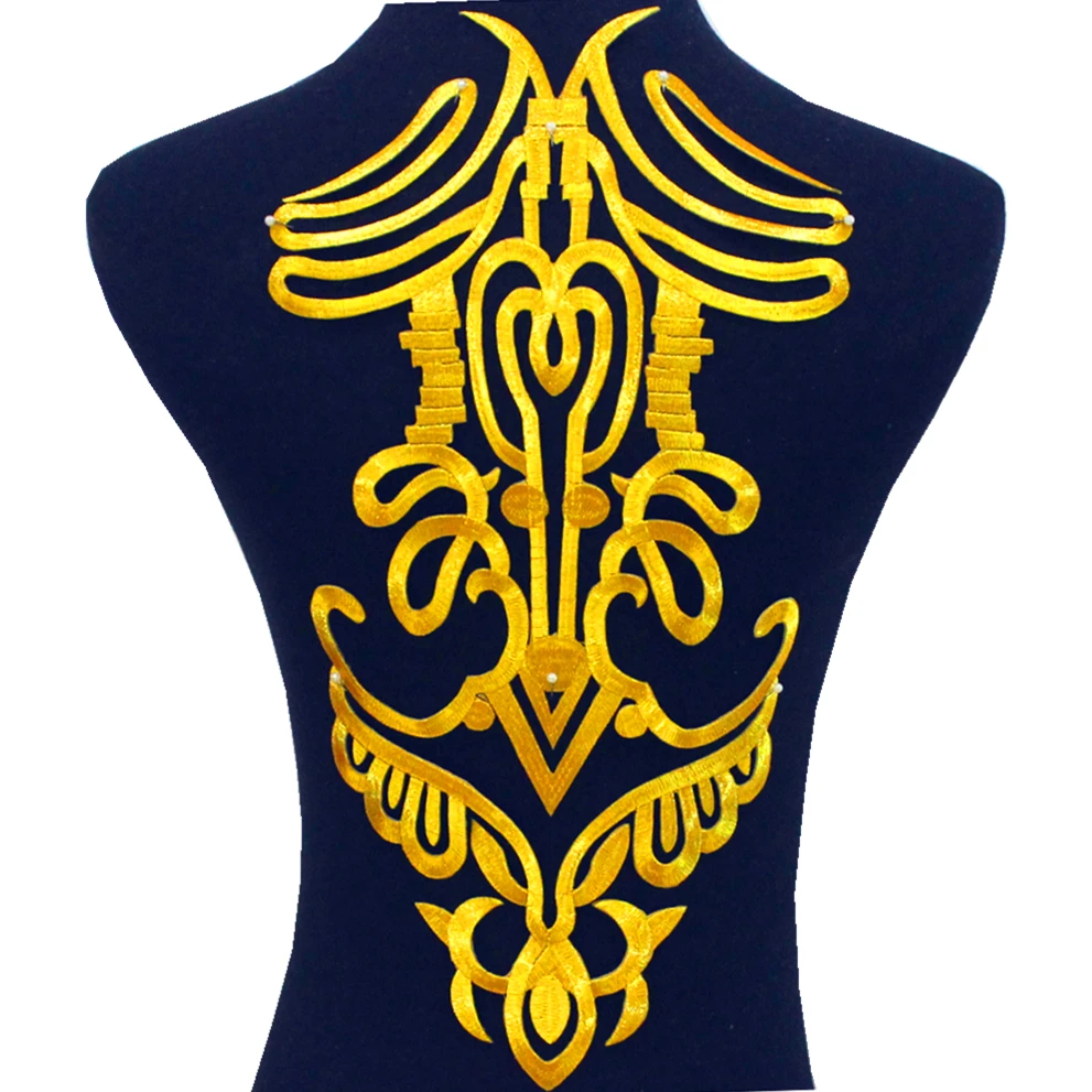 Aliexpresscom  buy gold embroidered patches iron on appliqued flower Aliexpresscom  buy gold embroidered patches iron on appliqued flower