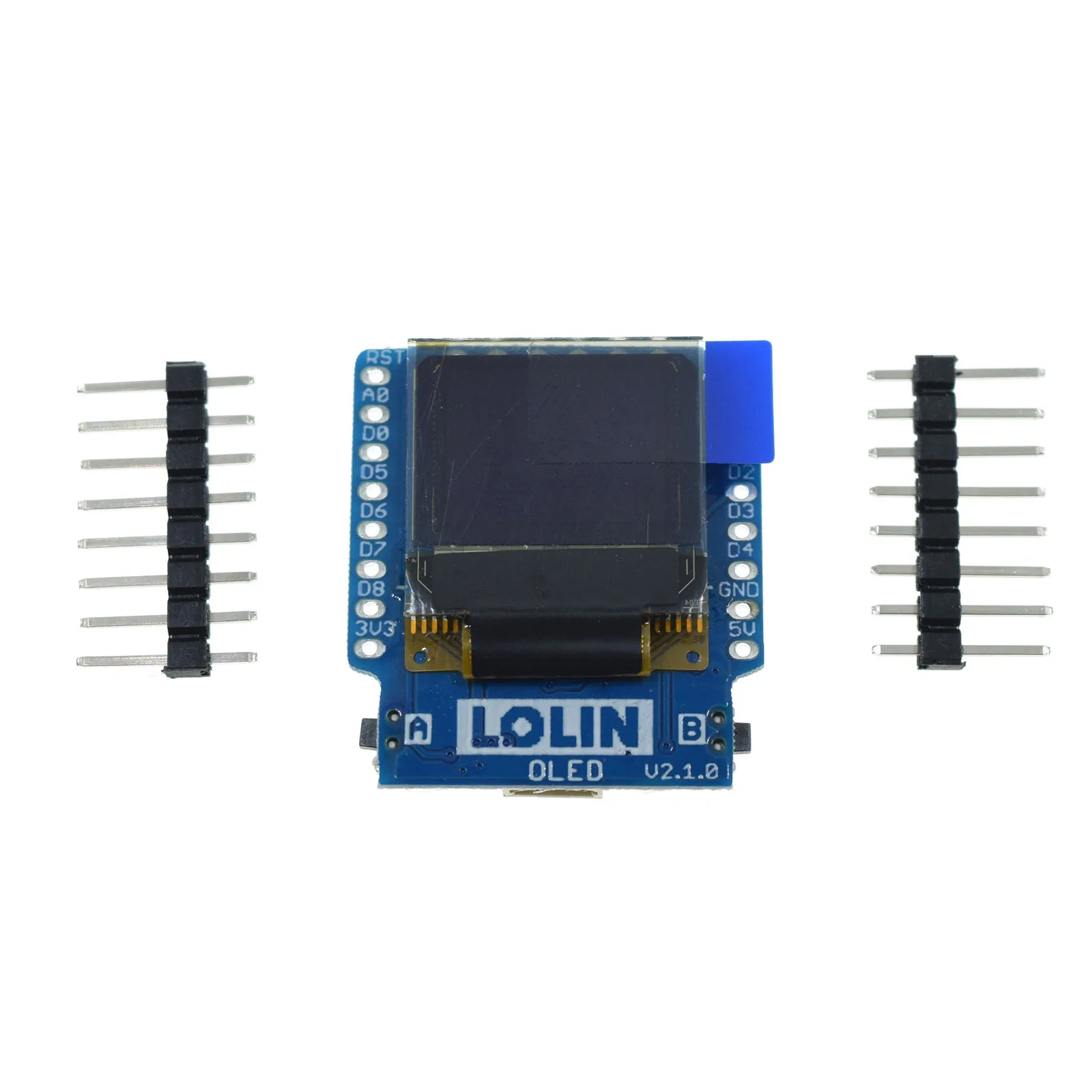 OLED щит V2.1.0 для WeMos D1 mini 0,6" дюймов 64X48 IIC igc две кнопки