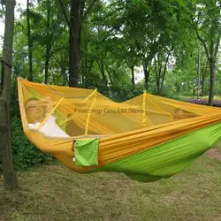 8 цветов нейлон Сверхлегкий гамак палатка москитная сетка палатка висит hammocksmeditation на открытом воздухе кровать