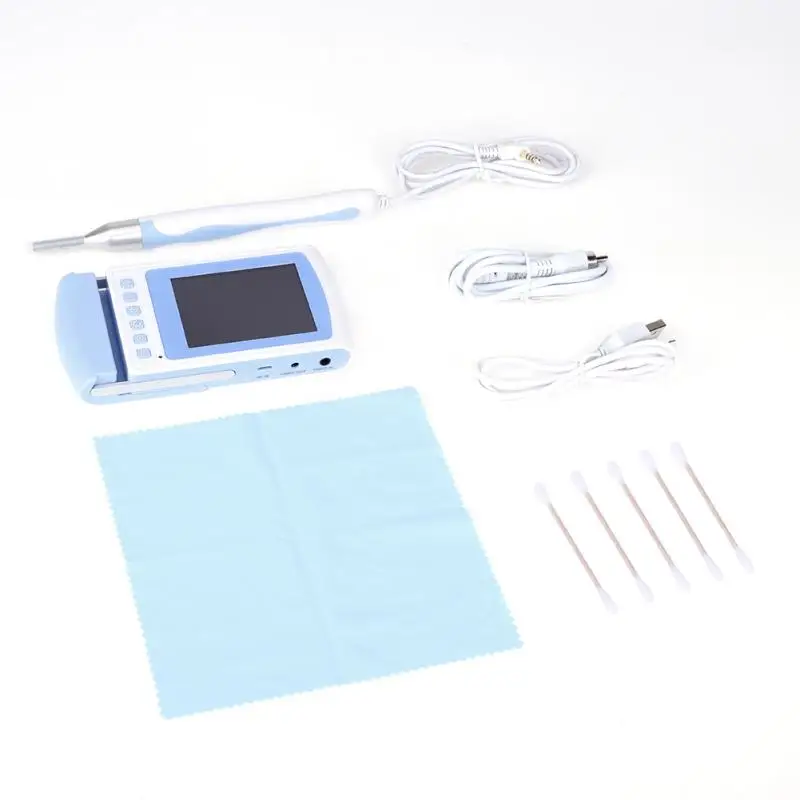 

New Medical Inspection Camera Ear Oral Cavity Dental Endoscope Medical Otoscope Magnifier Inspection Device with LED Light