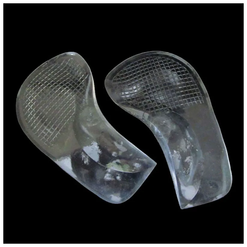

TEXU Non-Slip Pain Relief Flat Feet Orthotic Arch Support Gel Pads Shoe Insoles Cushion Transparent