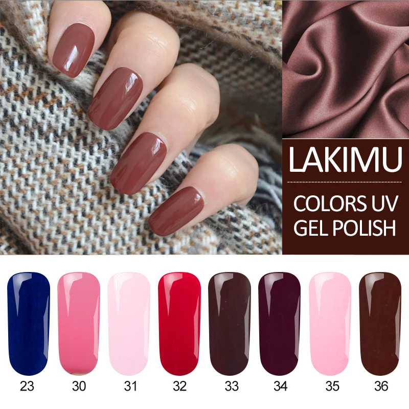 

Lakimu Gel Nail Polish Colors Nail Gel Lak Semi Permanent Nail Primer Professional Nails Art UV LED Gel Paint Lacquers for Sale