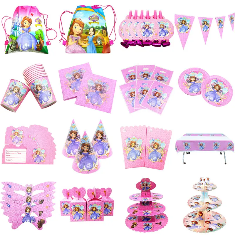 SOFIA THE FIRST BIRTHDAY PARTY BALLOONS Decorations Supplies Princess Disney 