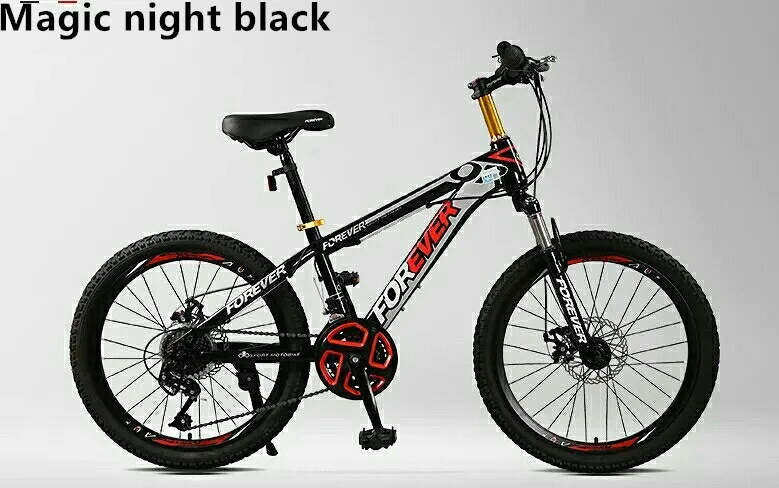 Perfect Double Disc Brake For 24 Speed 20 Inch Variable Speed High Carbon Steel Frame Of Mountain Bicycle For Children And Adolescents 3