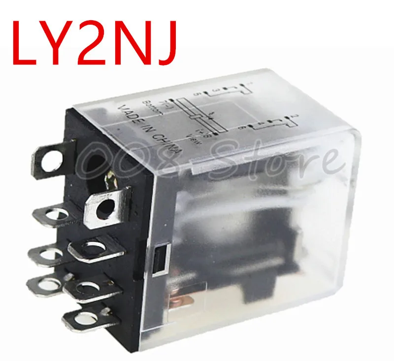 ZFU 1 шт./лот реле мощности катушки LY2NJ 12 В/24 В постоянного тока/110 переменного тока