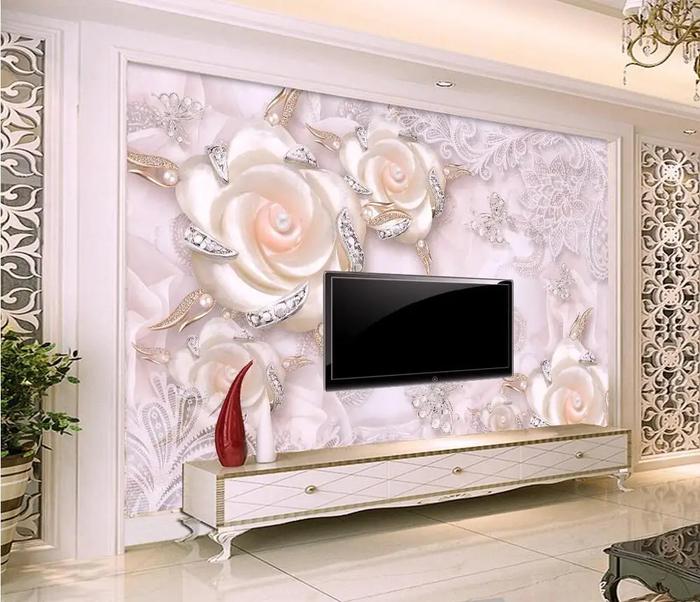 Beibehang papel де parede 3d обои для стен 3 d ТВ фон обои домашний декор фотообои для гостиной - Цвет: 15812373