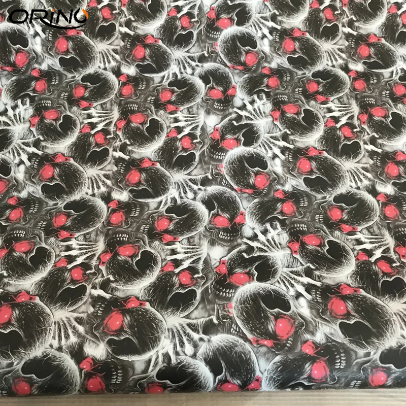 Skull Vinyl Film Car Sticker-16