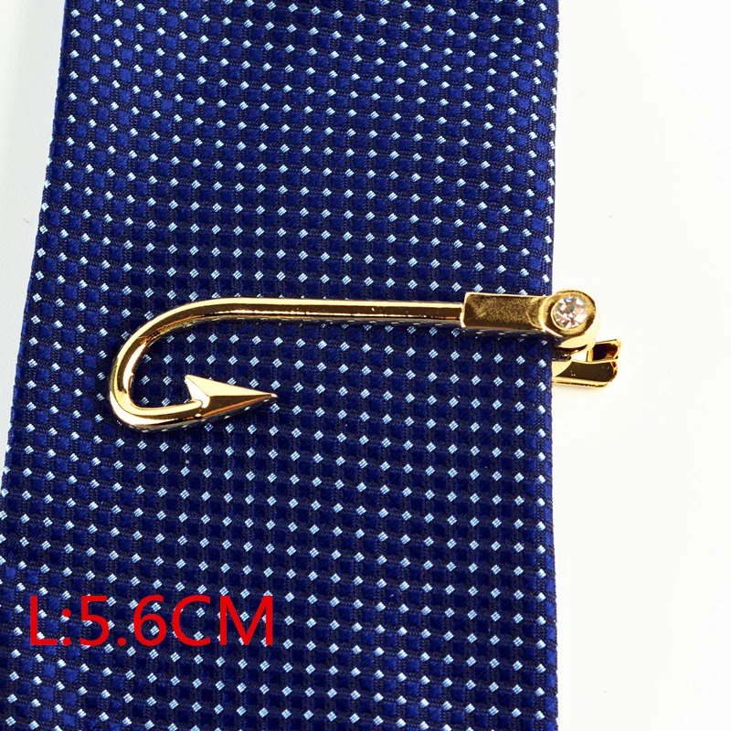 12 стилей зажим для галстука якорь золотистого цвета ключ пуля лист ножницы медь для мужчин подарок ювелирные изделия Высокое качество продвижение