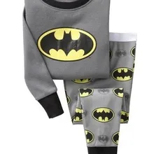 В году, Новое поступление. Хлопковые детские пижамы/хорошее качество, комплект детской одежды с героями мультфильмов/Лидер продаж, детский Пижамный костюм для мальчиков