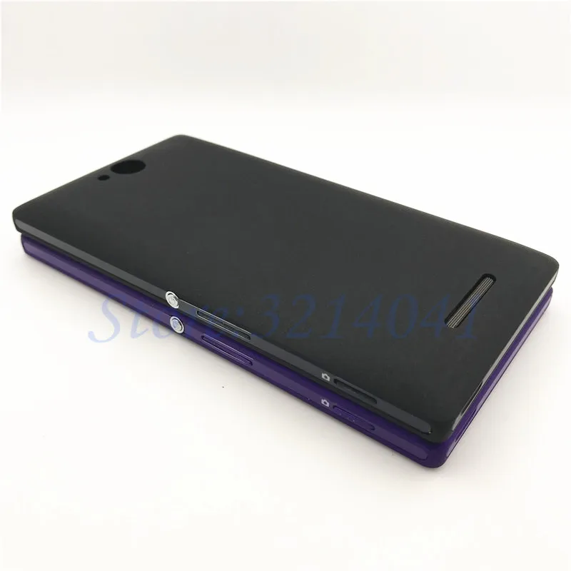 5,0 дюйма задняя крышка для sony Xperia C C2304 C2305 S39 S39h S39c корпус крышка батареи чехол