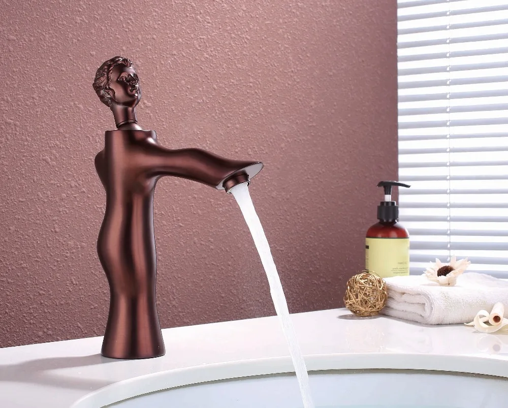 oil rubbed bronze bathroom faucets for vessel sinks