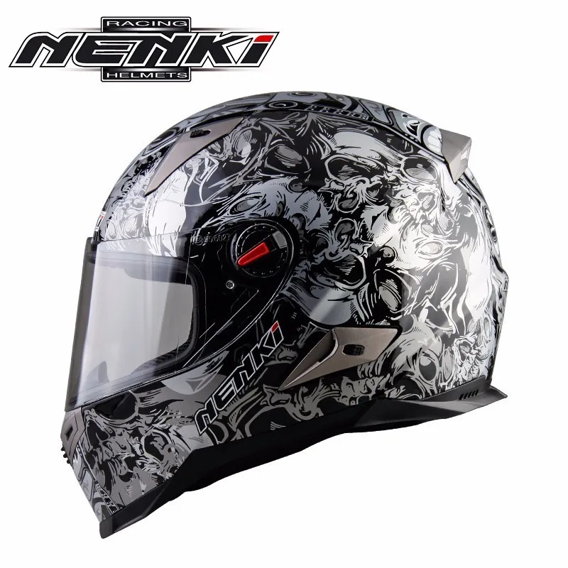 Мотоциклетный шлем NENKI мотоциклетный шлем мотоцикл полный шлем гоночный шлем для мотокросса мотоциклетный шлем - Цвет: Model 19
