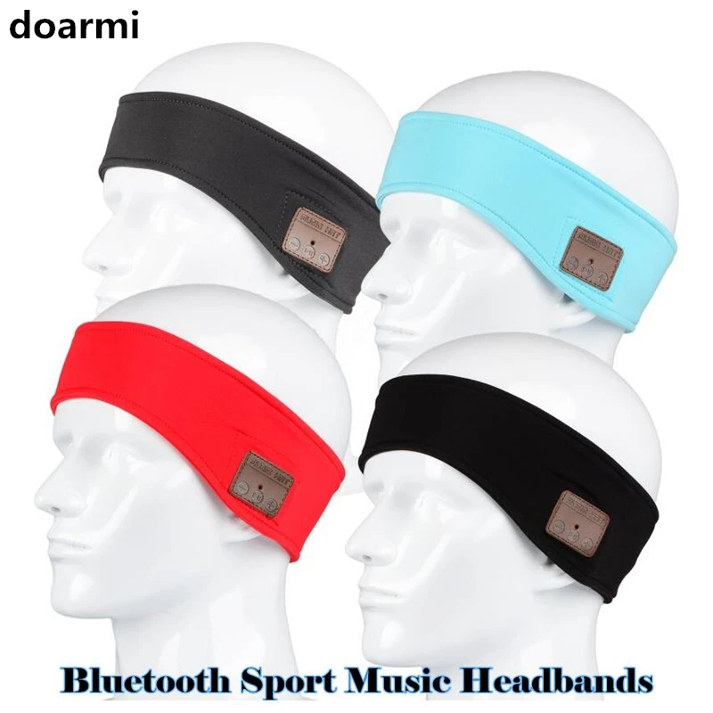 Мужские и женские летние уличные спортивные беспроводные Bluetooth наушники стерео волшебная музыка Умная Электронная повязка на голову для iPhone смартфонов
