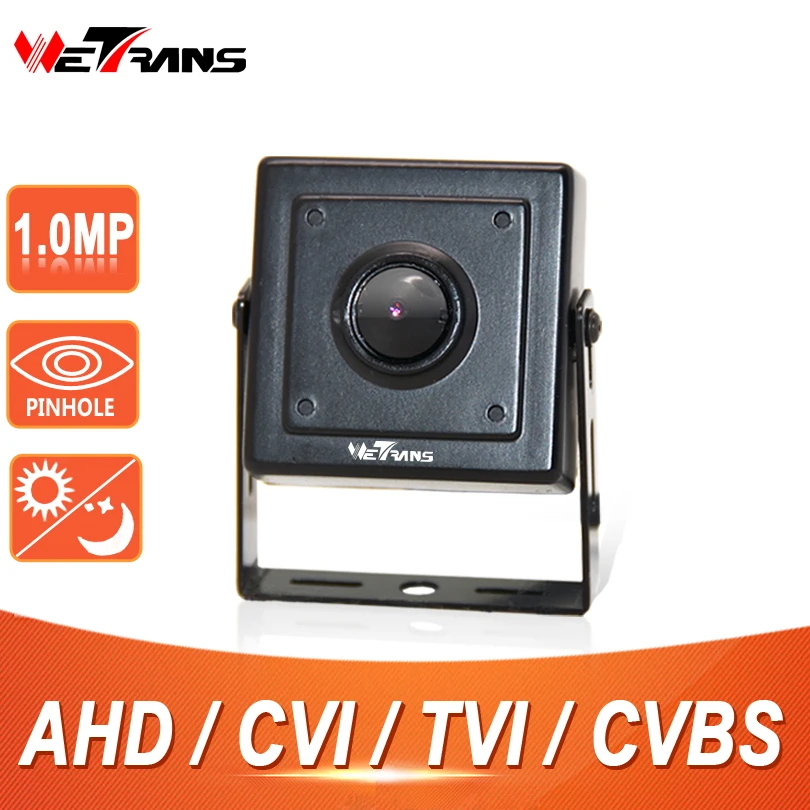 

Mini HD Camera 720P 1.0Megapixel 3.7mm pinhole lens Small Size AHD Camera 720P support audio super mini HD Camera 720P