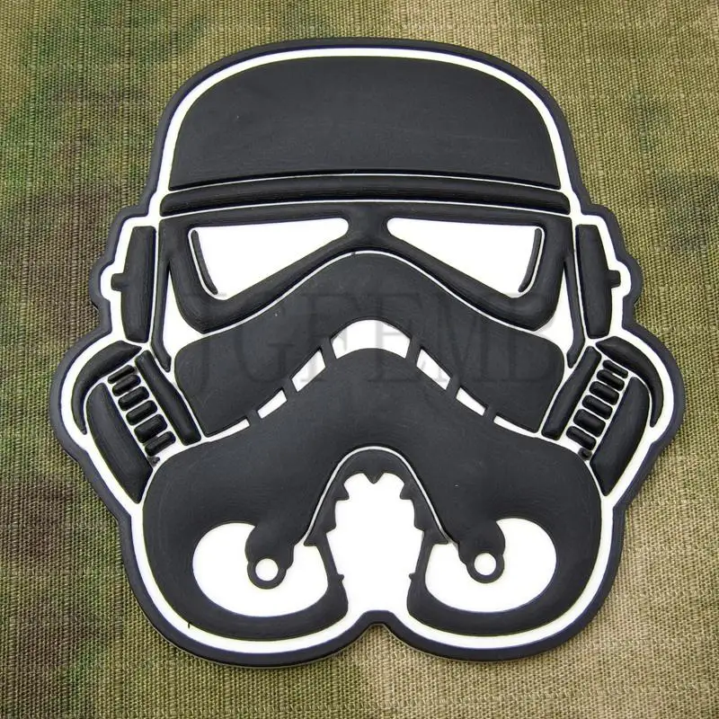 

Black 501st Legion Imperial STORM TROOPER Logo Military 3D PVC patch PB1649