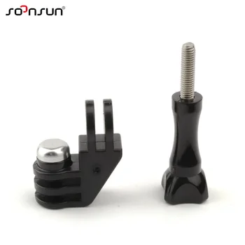 

SOONSUN Compact 90 Degree Direction Elbow Mount Tripod Mount for GoPro Hero 7 6 5 4 3+ 2018 SJCAM For Xiaomi Yi Camera Accessory