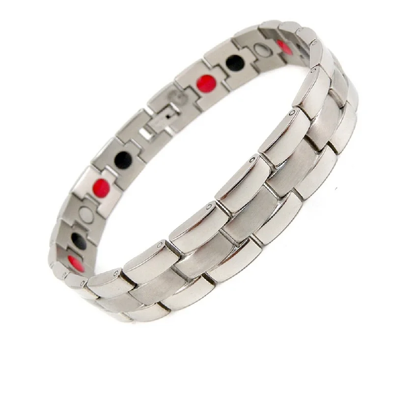 Health Energy Germanium Bracelet for Men Woman Stainless Steel