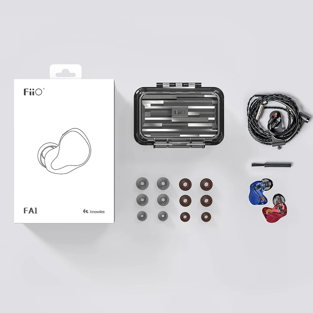 FiiO FA1 3D Printed Detachable Cable MMCX Design
