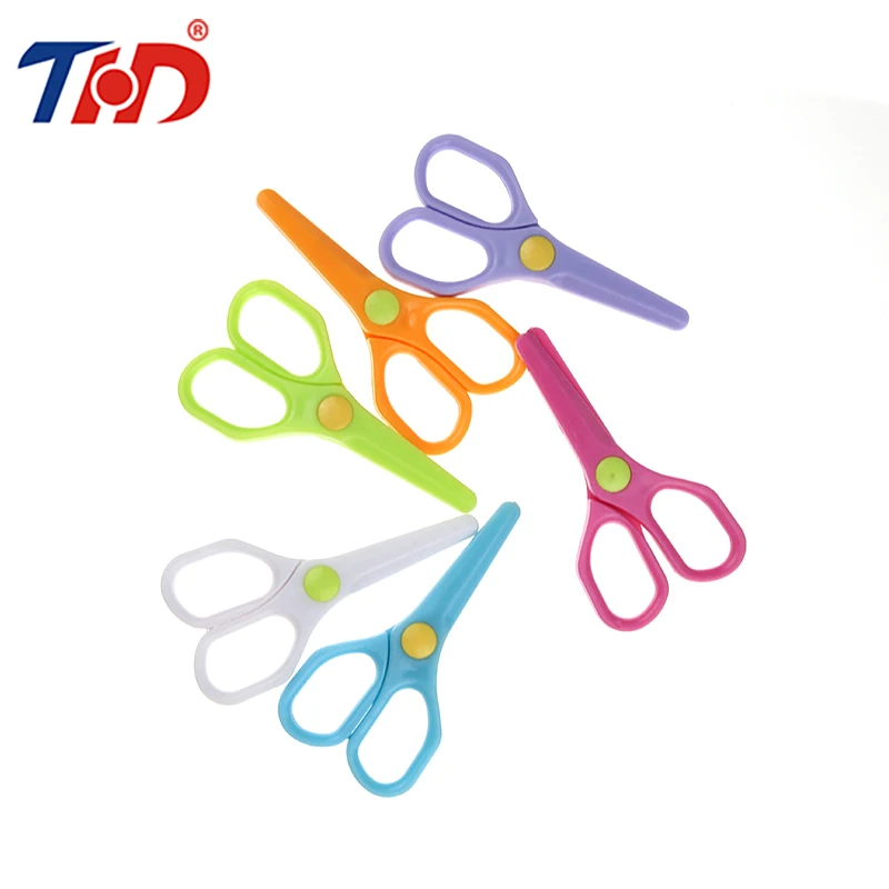 THD 6 Pcs Scrapbook Photo Album DIY Children Scissor Creative Diary Craft Cut Handicraft Handmade School Paper Colors Scissors | Канцтовары