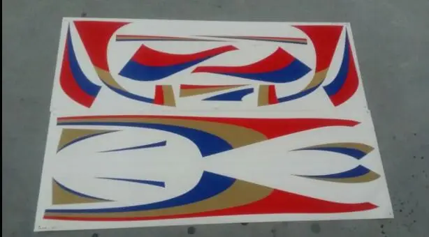 

decal set of Avanti Super Viper Turbojet version for HSD Hobby rc plane model