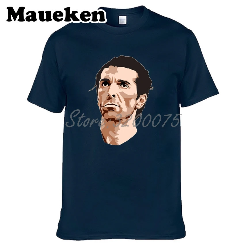 

Milestone Men 1000th Games 1 Gianluigi Buffon Captain Legend T-shirt Clothes T Shirt for Italy fans tee W0321001