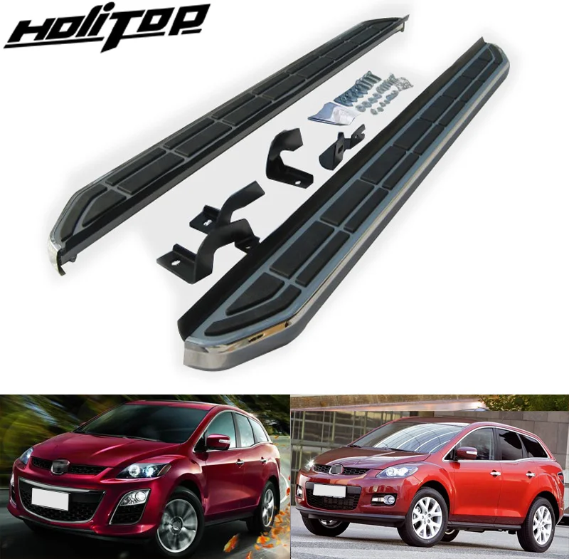

real Load King side step side bar running board for Mazda CX-7 2007-2018. real thicken, real loading 400kg,very reliable quality