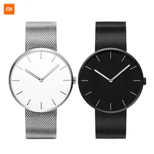 Xiaomi TwentySeventeen, кварцевые наручные часы из нержавеющей стали для мужчин и женщин, водонепроницаемые часы со стальным ремешком, браслет, 3ATM, модные часы 15