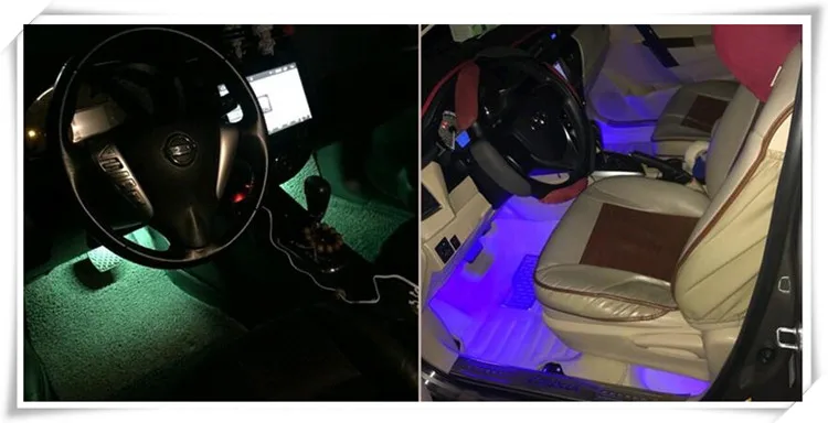 Интерьер автомобиля светодиодный переоборудование аксессуары Наклейки для Mazda CX-5 Гольф 7 Citroen C5 Kia Sportage Renault Captur Skoda Fabia smart