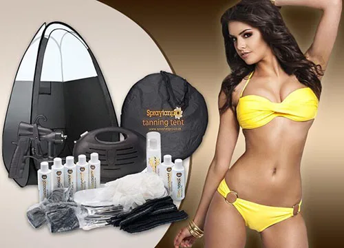 

2018 Black Standard Pop Up Spray Tanning Tent free shipping