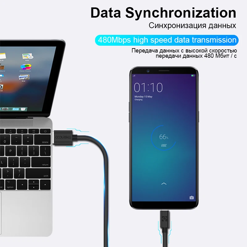 Coolreall Micro USB кабель 2A Быстрая зарядка мобильного телефона зарядное устройство кабель 1 м дата кабель для Samsung Xiaomi huawei Android планшет