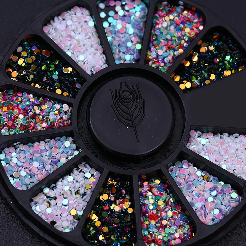 Gemengde Kleur Nail Art Glitter Rhinestone Crystal Gems Sieraden Bead Manicure Decoratie Accessoires Nagel Benodigdheden Voor Professionele