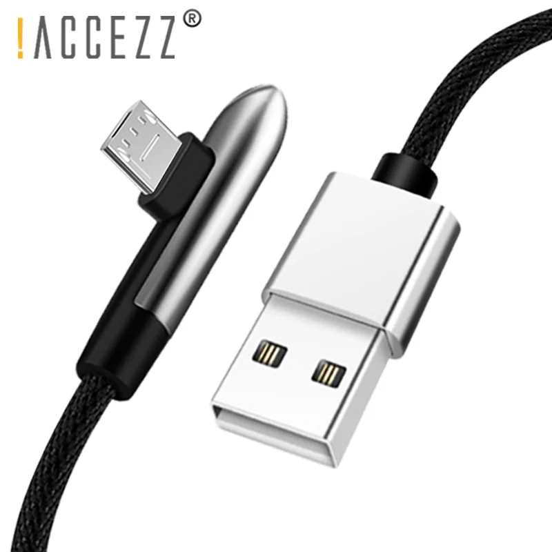 ! Зарядный кабель ACCEZZ Micro USB 2 4 А для Samsung S7 S6 Note Edge Android смартфонов Xiaomi Redmi 4X 4A|Кабели