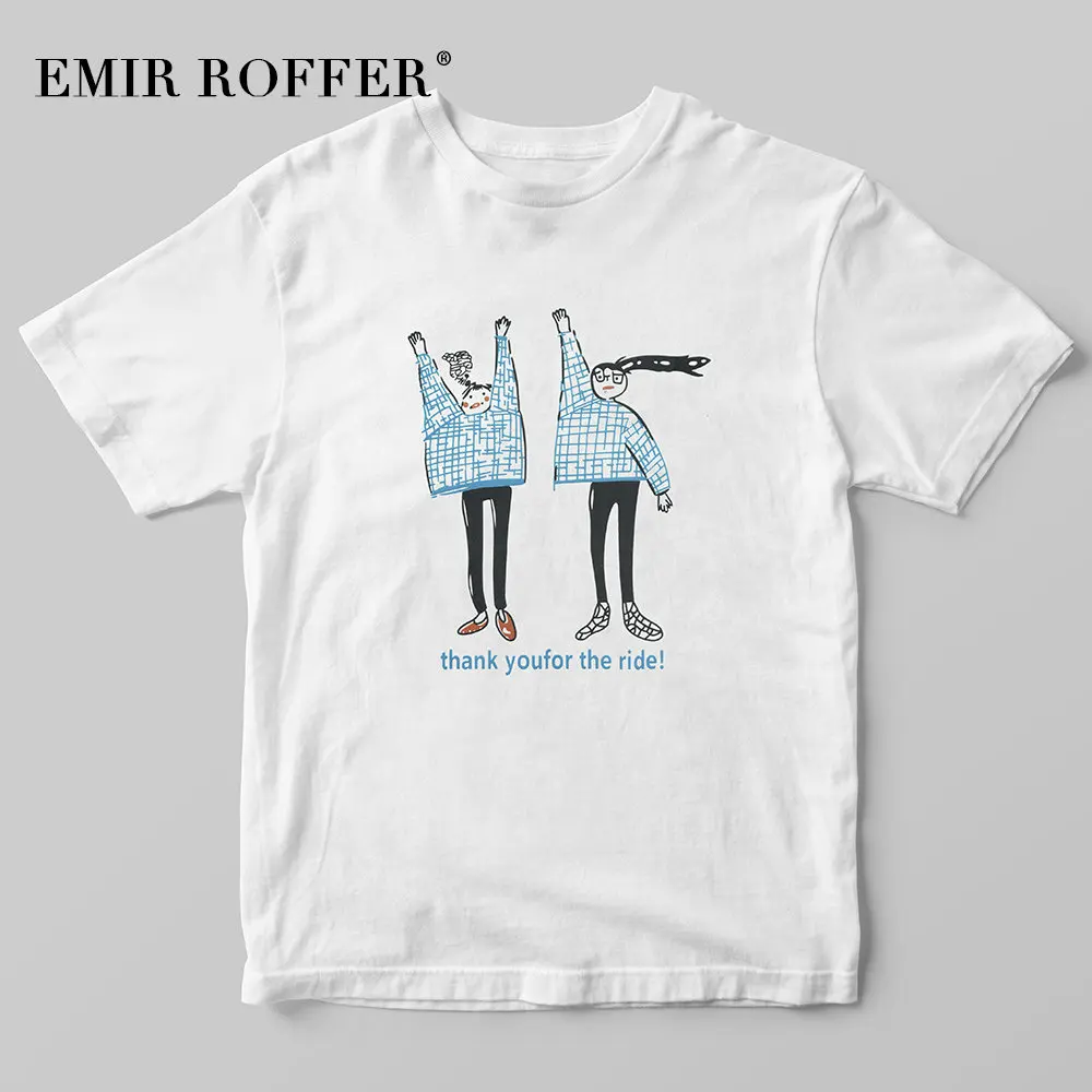 EMIR ROFFER японская футболка Ulzzang Harajuku женская модная с принтом для девушек