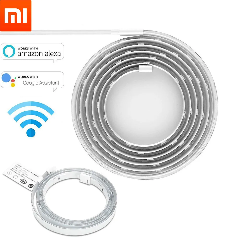Светодиодная лента Xiaomi Youpin RGB для умного дома гибкая LED полоска с дистанционным