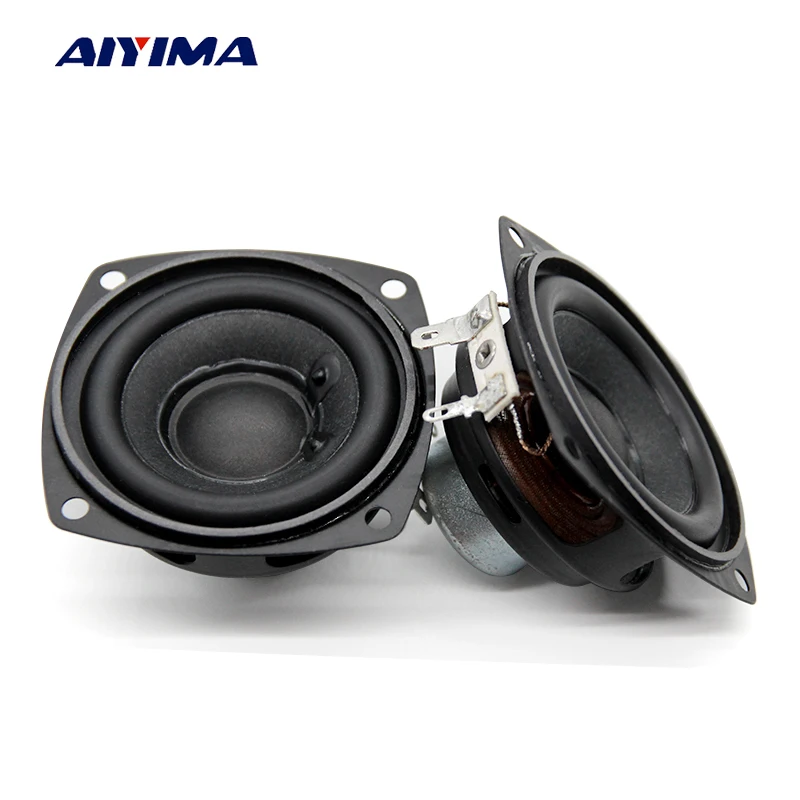 Aiyima 2PC 2.5 Inch Audio Speakers 4Ohm 10W 66MM Full Range Speaker Bass Multimedia Neodymium Magnet Loudspeaker Aiyima 2PC 2.5 Inch Audio Speakers 4Ohm 10W 66MM Full Range Speaker Bass Multimedia Neodymium Magnet Loudspeaker