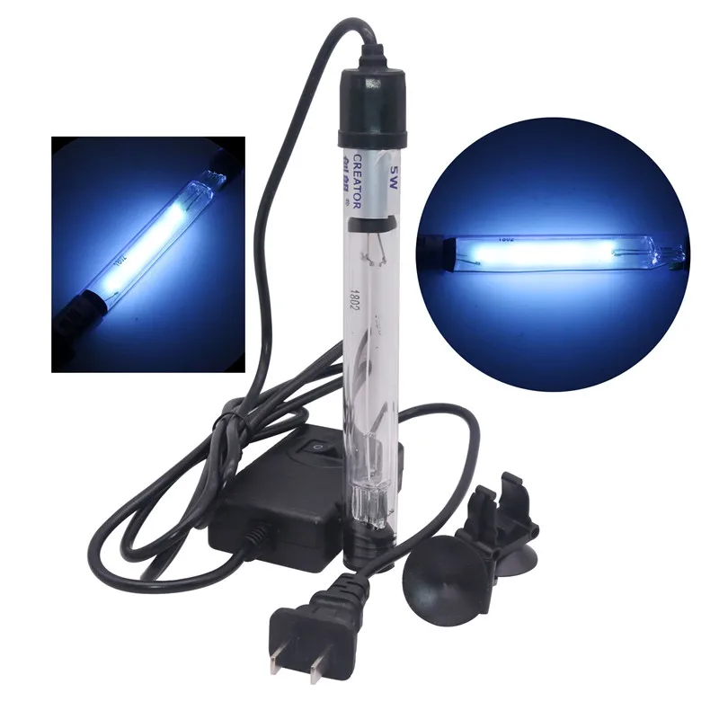 

Farms UV germicidal lamp Disinfection of fish tanks Indoor Toilets 220V 11W/9W/7W/5W Purify water quality Save energy Efficiency