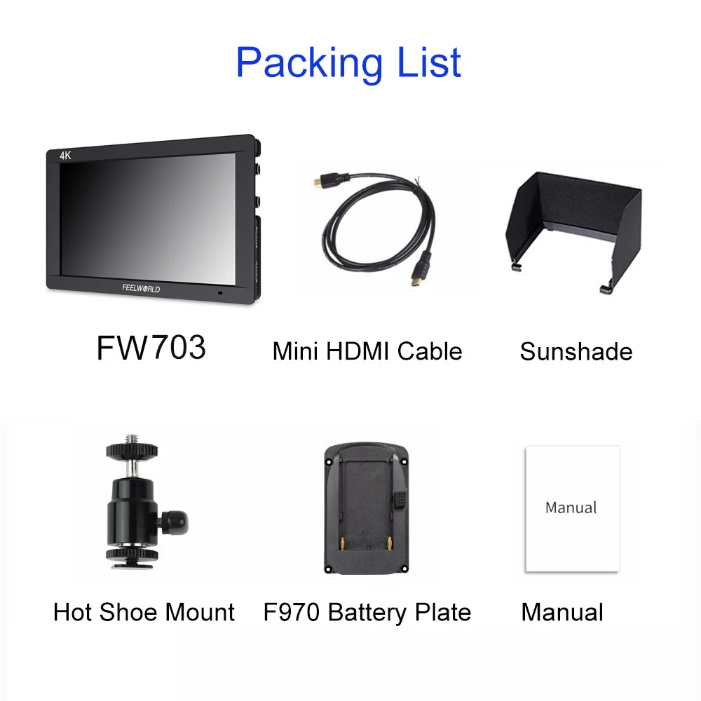 packing list