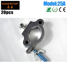 20 шт tiptop сценический прожектор зажим трубы 30 мм защитный винт для ферментации 30 мм широкая муфта 300 кг 38 мм-52 мм трубка с использованием