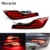 Niscarda 2 PCS Per Honda CR-V CRV 2017 2018 LED Paraurti Posteriore Del Riflettore di Luce Rosso di Guida di Veicoli Freno Fog Trim stampaggio Lampada di Coda