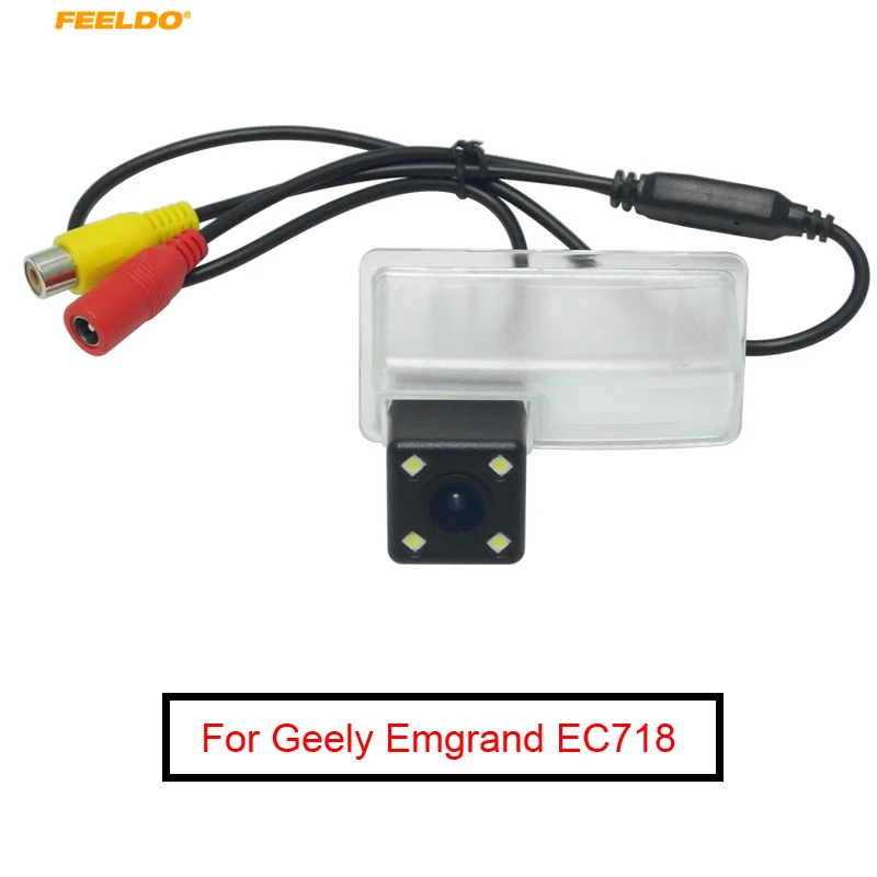 

FEELDO Car Backup CCD Rear View Camera For Geely Emgrand EC718 Gleagle GX7 SC7 SX7 Reversing Camera #MX5746