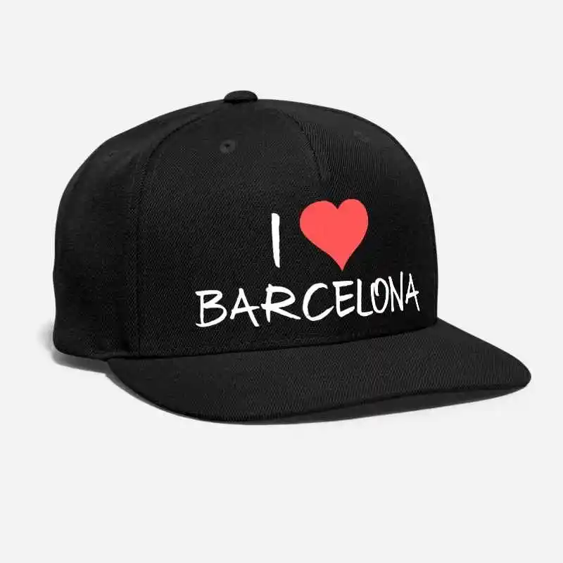 С надписью I Love Барселона с вышивкой по индивидуальному заказу ИСПАНИЯ Espana пальмы