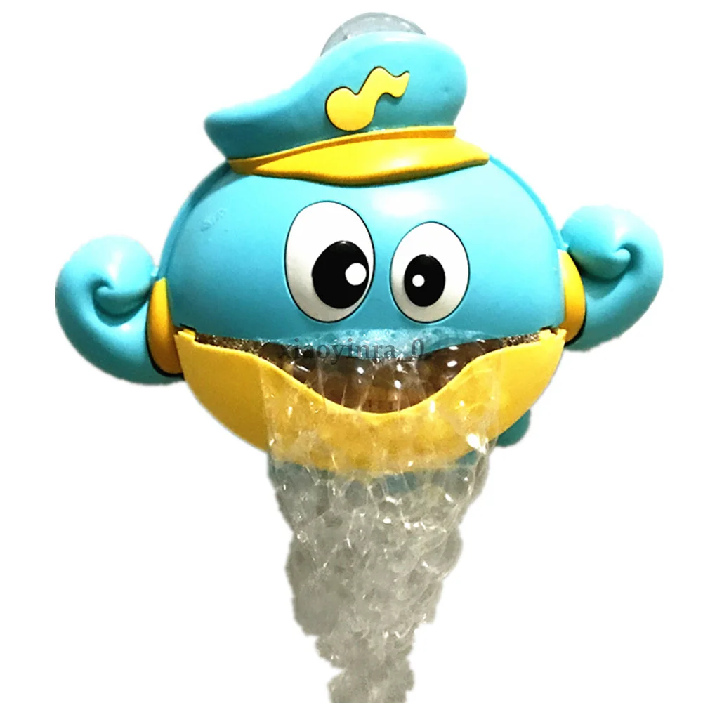 Baby Bath Music Bubble Maker Blower Kids Pool Swimming Bathtub Soap Machine Toys