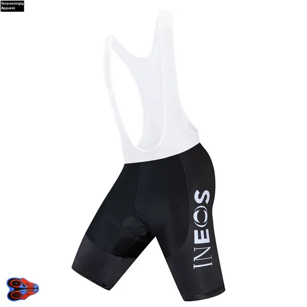 Мужские INEOS Culotte Панталоны летом Coolmax 9D Велоспорт гелиевая Подушка нагрудник колготки Mtb Ropa Ciclismo влаги брюки из влагопоглощающей ткани - Цвет: Picture Color
